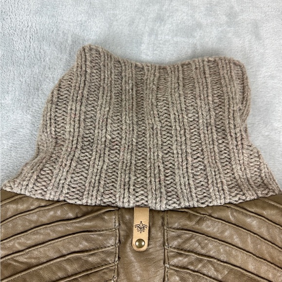 Mackage Lamb Leather Jacket Women’s Size M - Picture 3 of 16